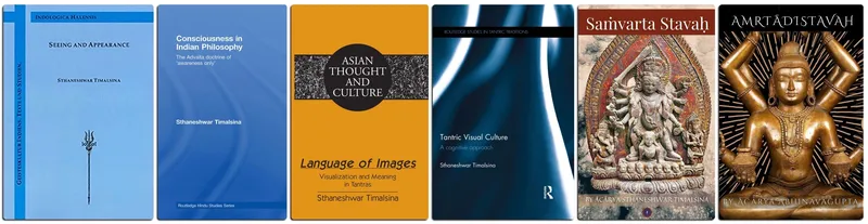Covers of books by Ācārya Sthaneshwar Timalsina